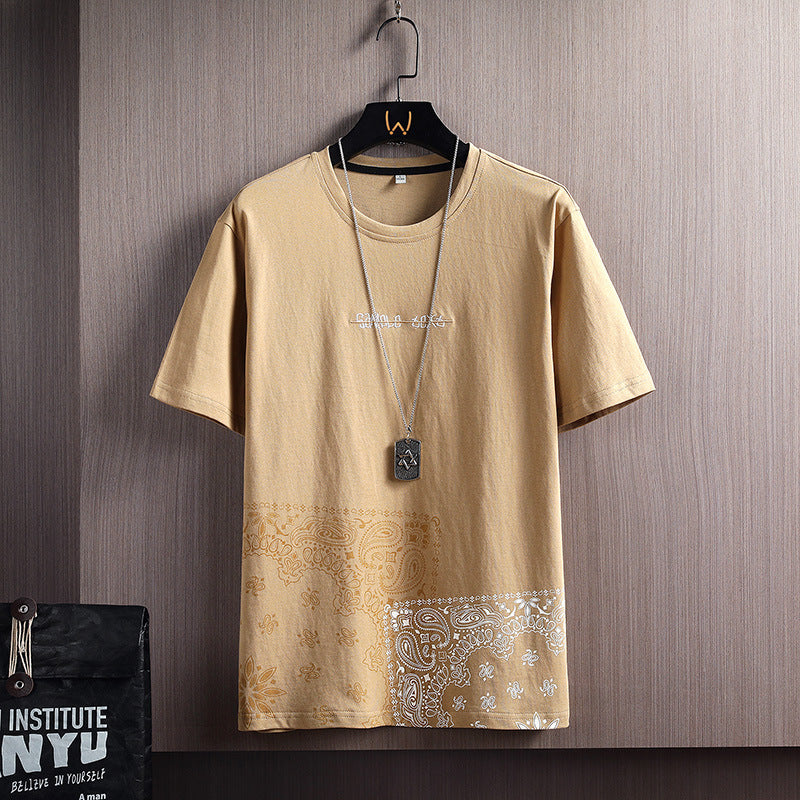 Short-sleeved T-shirts, Half-sleeved T-shirts, Loose Bottoming